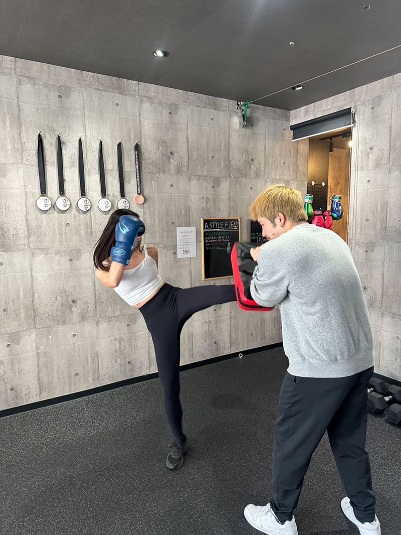 キックボクササイズスタート!!